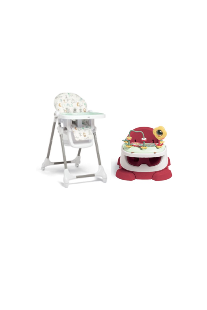 Buy Mamas & Papas Baby Bug Cherry with Animal Alphabet Highchair